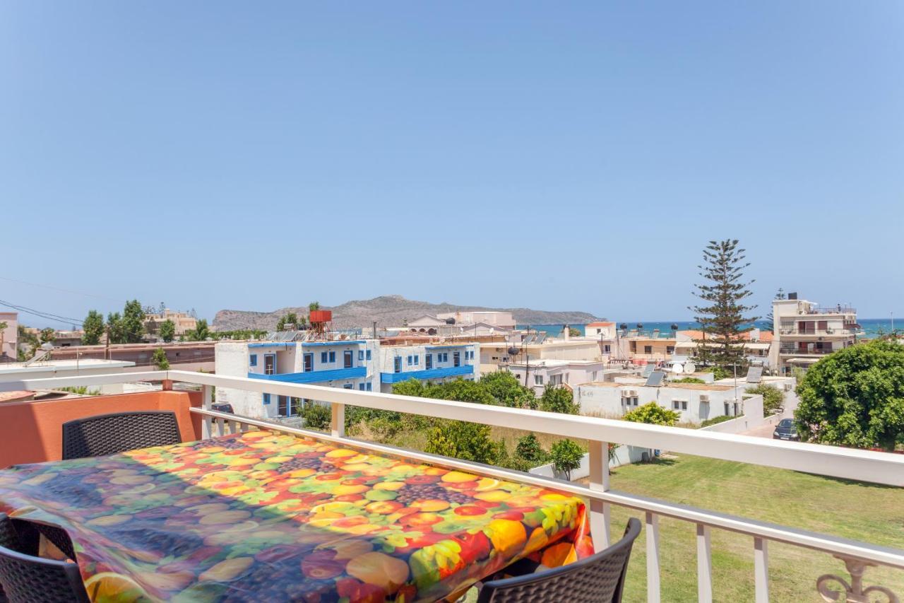 Christine Seaside Apartments In Chania Stalos Exterior foto